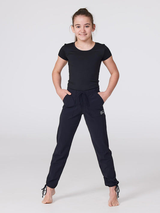 Kids Drawstring Pants for Gymnastics, Dance & Training