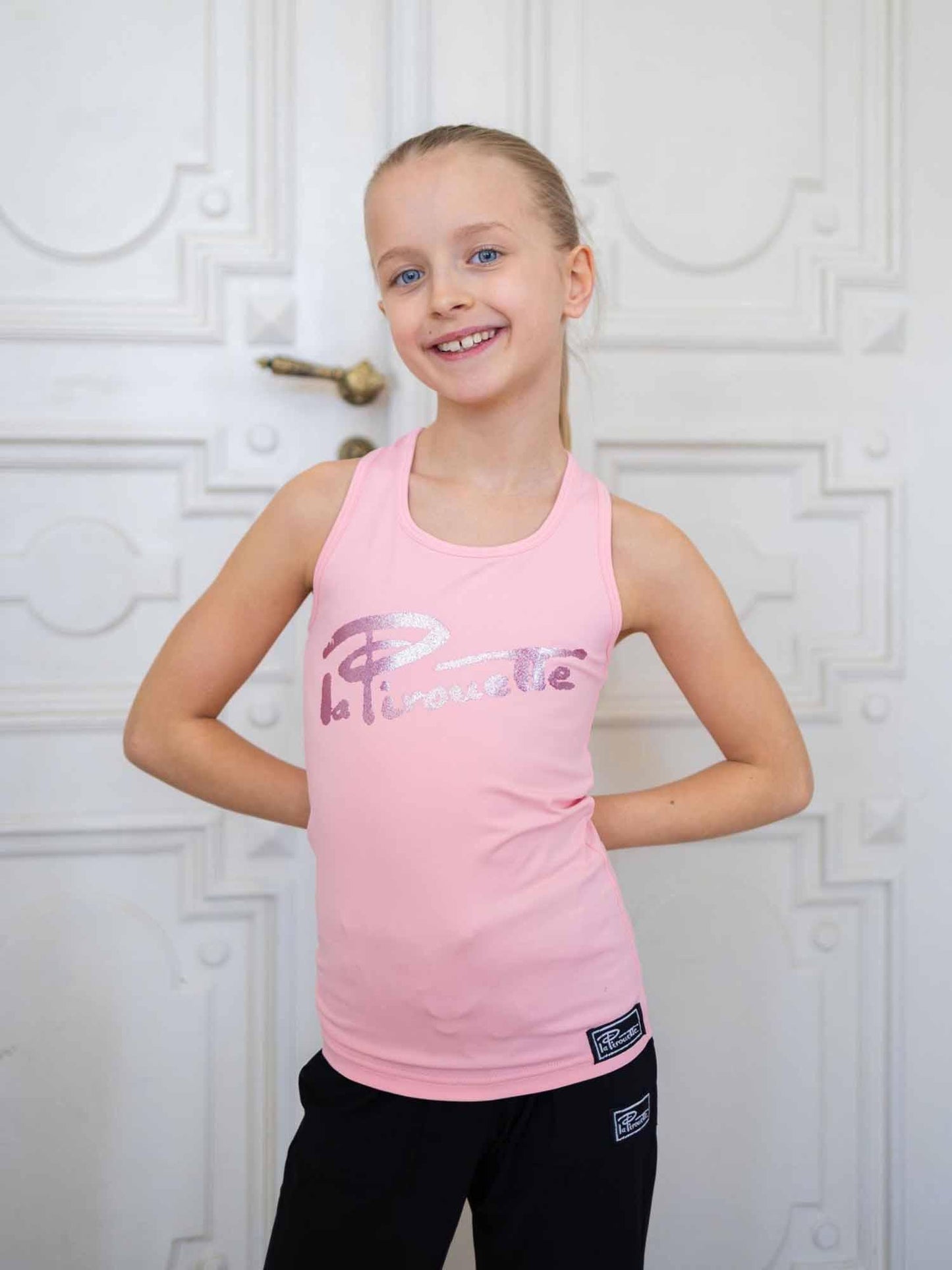 Kids la Pirouette Racerback Training Top