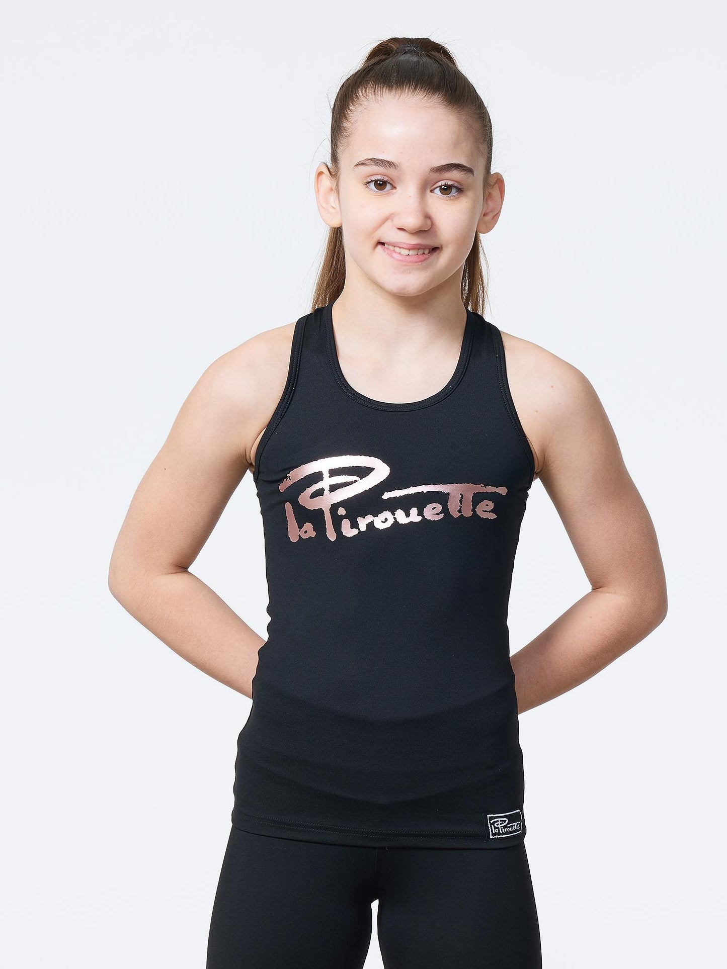 Kids la Pirouette Racerback Training Top