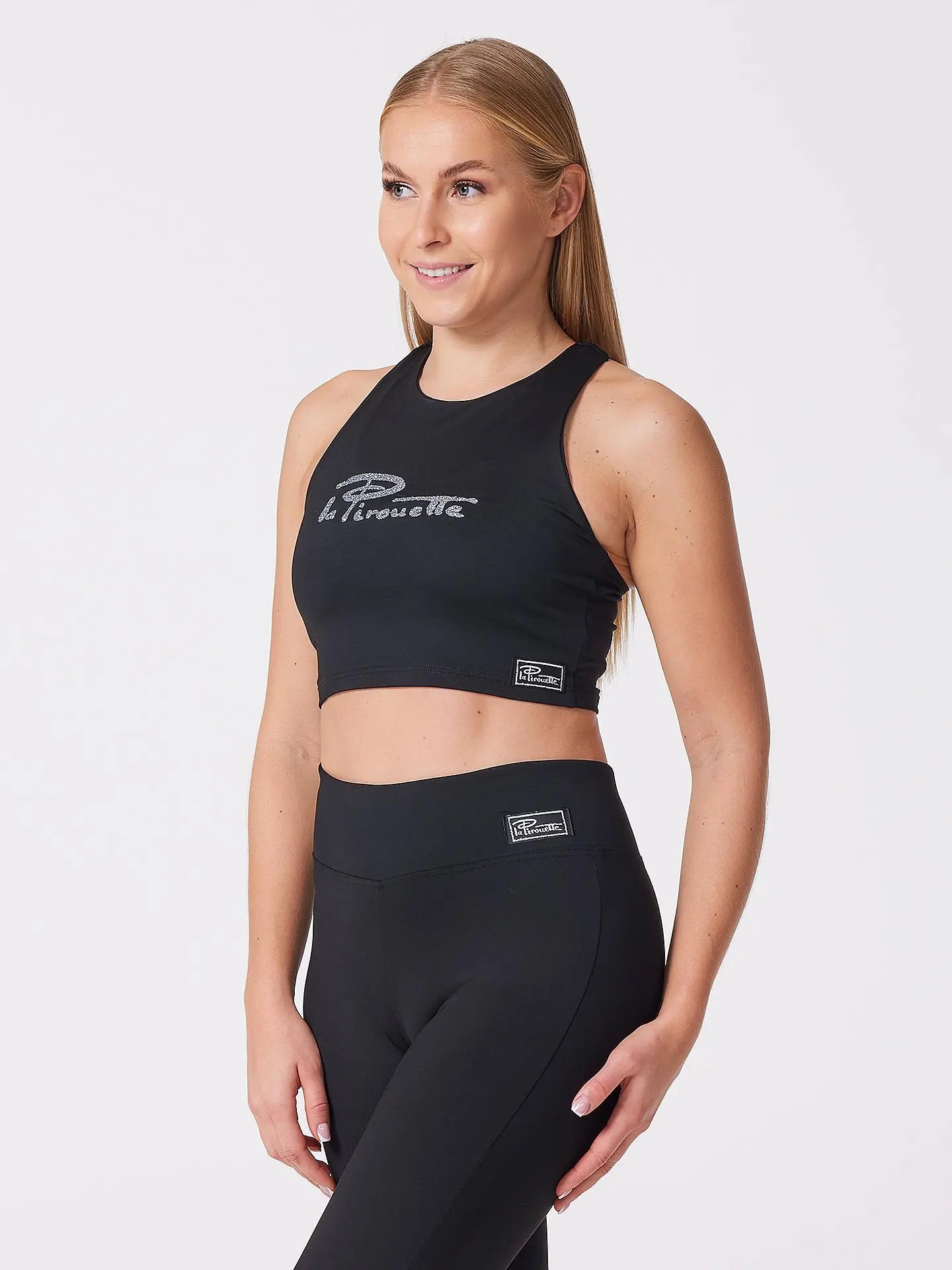 Adult Performance Racerback Crop Top – la Pirouette